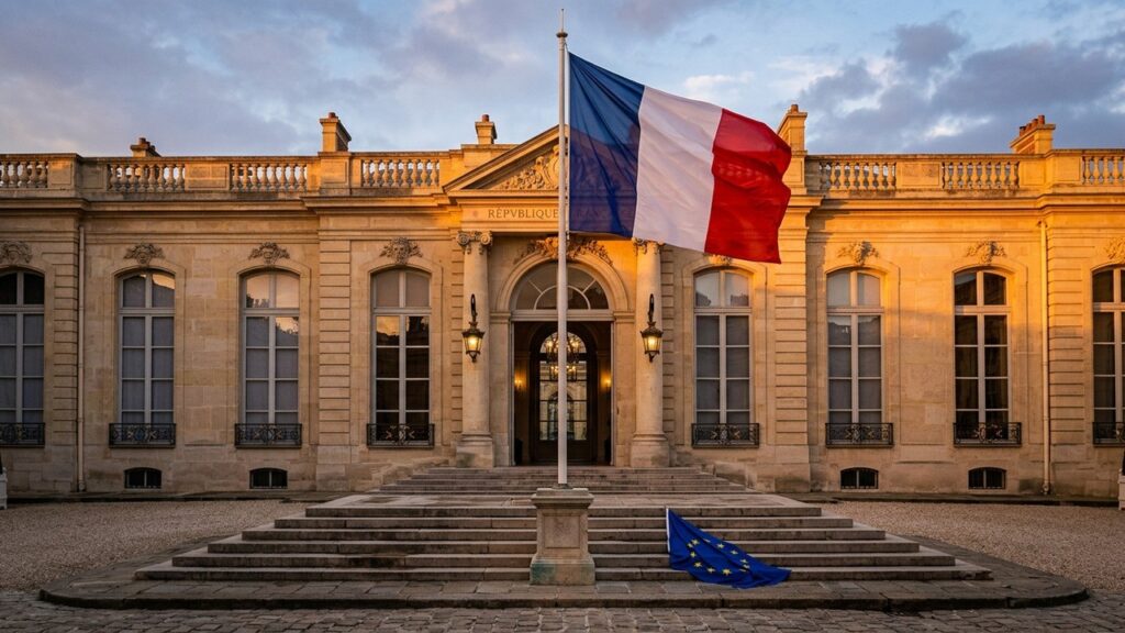 Bardella et le Drapeau Européen : Un Geste Symbolique pour l&rsquo;Élysée ?