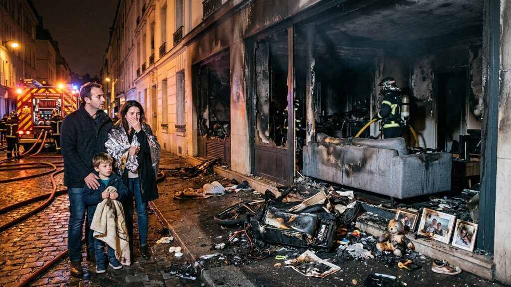 Batterie Vélo Électrique Incendie : Famille Parisienne Perd Tout