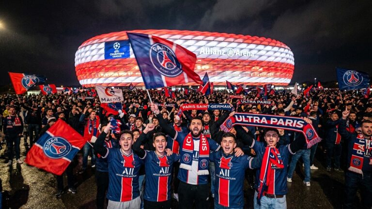 Bayern Munich PSG : 4000 Fans Parisiens Envahissent l&rsquo;Allianz Arena