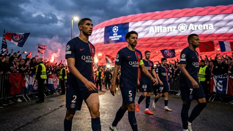 Bayern Munich PSG : Hakimi et Blessés Font le Voyage Malgré Tout