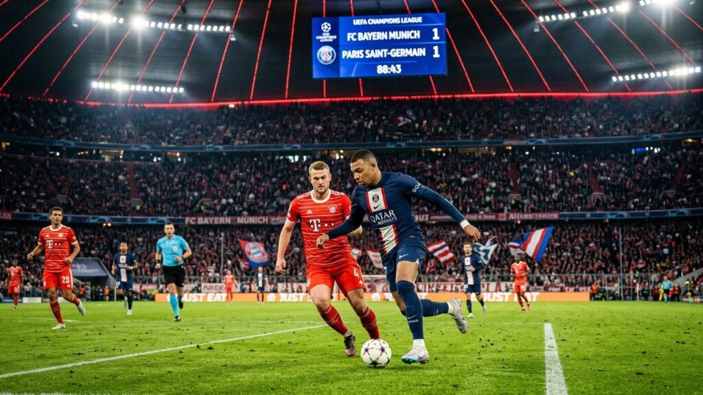 Bayern Munich-PSG : Scénario en cas de défaite d’un but au retour