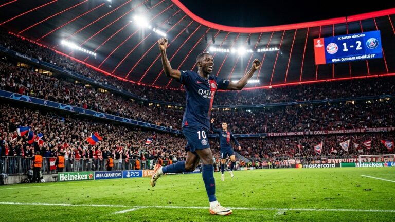 Bayern PSG 1-1 : Dembélé, le héros qui envoie Paris en finale