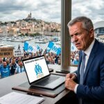 Benoît Payan Critique le Nouveau Logo de l&rsquo;OM : Polémique à Marseille