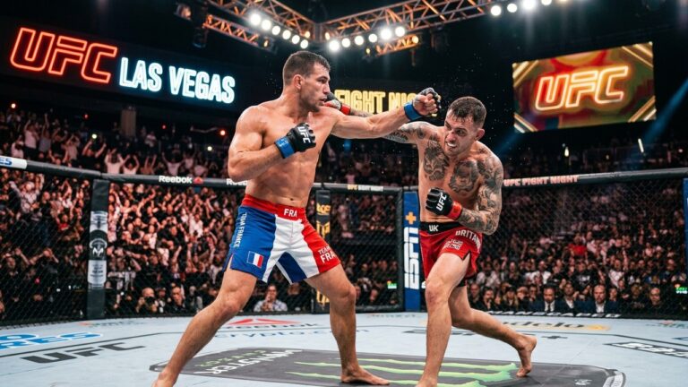 Benoit Saint Denis Face à Paddy Pimblett : Choc Explosif à Las Vegas