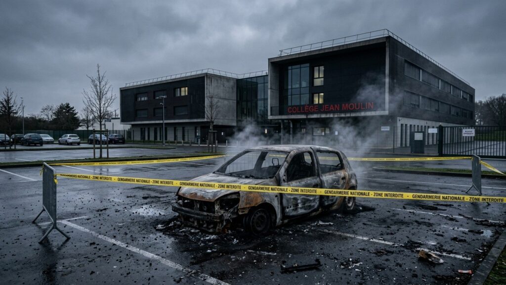 Besançon : Deux Adolescents de 14 Ans Interpellés pour Incendie de Voiture
