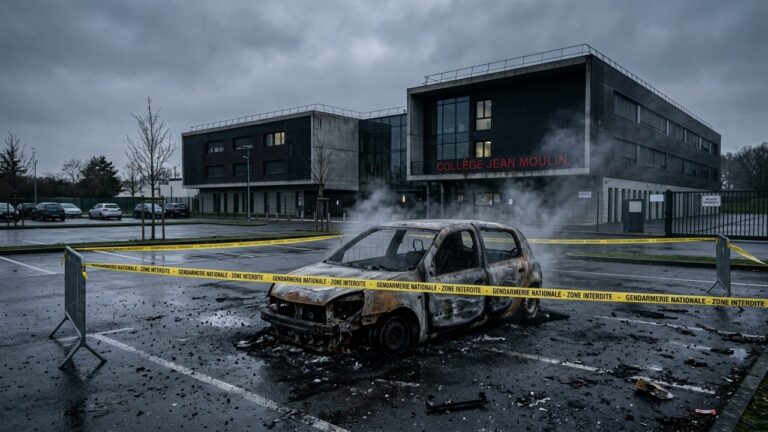 Besançon : Deux Adolescents de 14 Ans Interpellés pour Incendie de Voiture