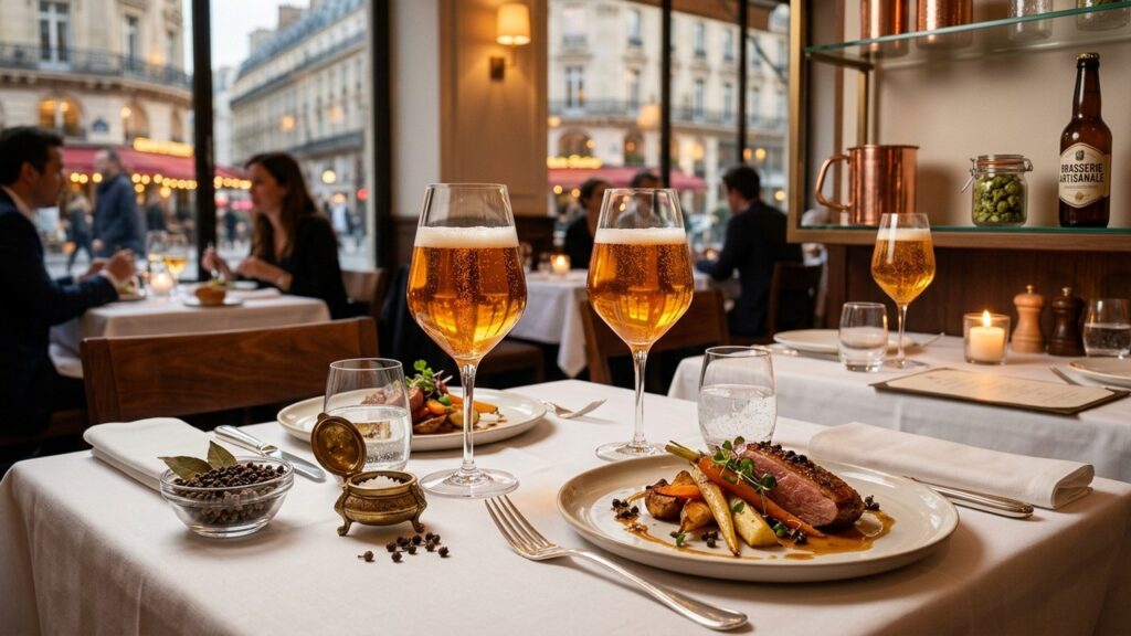Bière Artisanale à Table Étoilée : Révolution à Paris