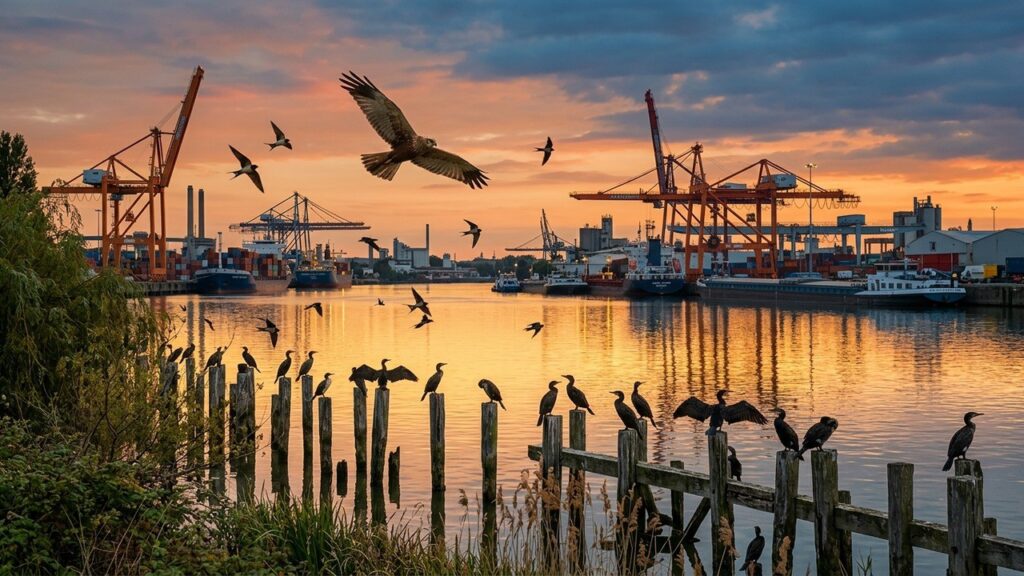 Biodiversité au Port de Bonneuil : Oiseaux Protégés en Zone Industrielle