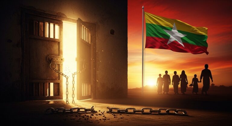 Birmanie : Grâce Présidentielle et Fin des Condamnations à Mort