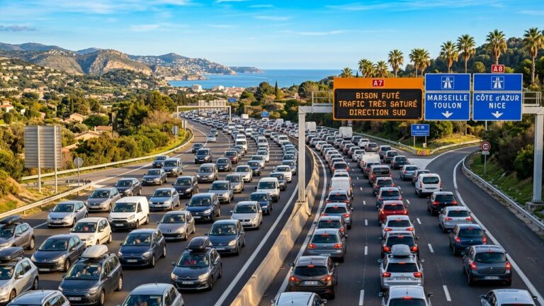 Bison Futé Alerte Trafic : Autoroutes Méditerranée Très Chargées ce Week-end de Pâques