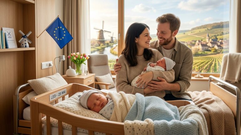 Boris, Bébé Symbole de l&rsquo;Europe Né au Creusot