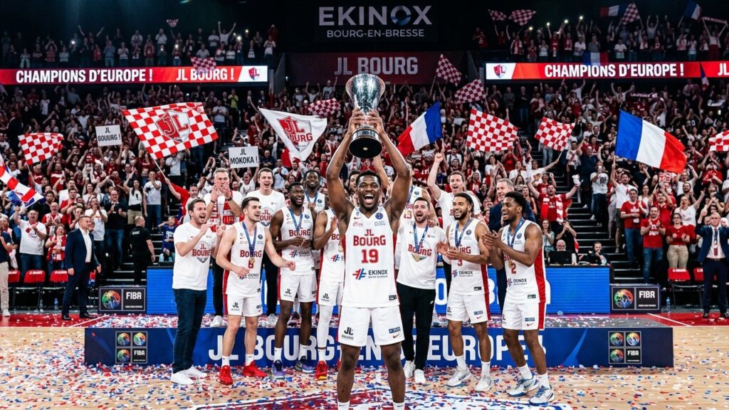 Bourg-en-Bresse Remporte l&rsquo;Eurocoupe : Exploit Historique du Basket Français