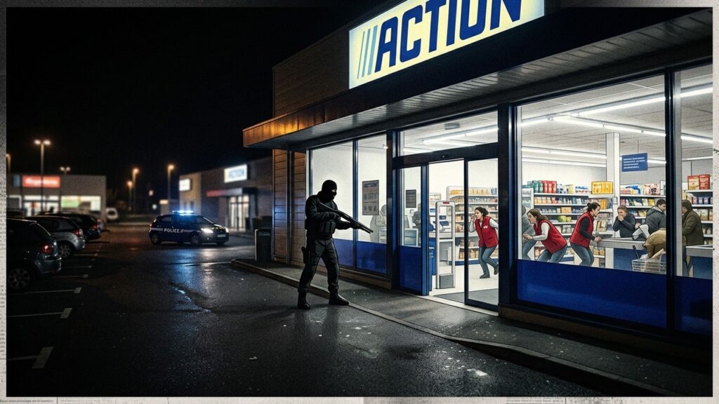 Braquage Au Fusil À Pompe Dans Un Magasin Action En Essonne