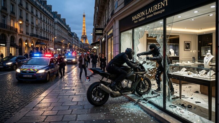 Braquage Harry Winston à Paris : Deux Suspects Écroués Après Identification par ADN