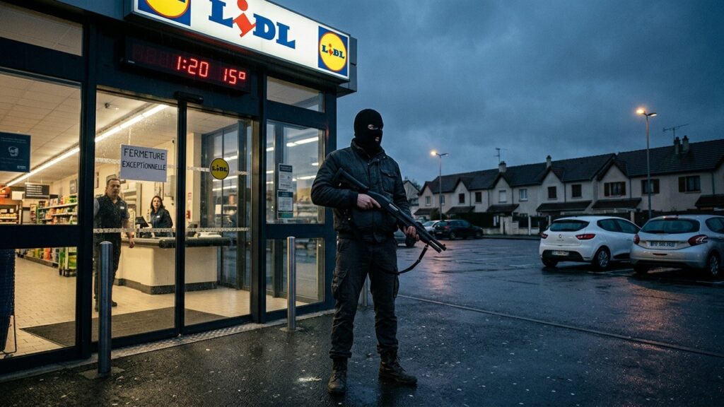 Braqueur au Masque de Ski Vise Deux Magasins Discount à Longpont-sur-Orge