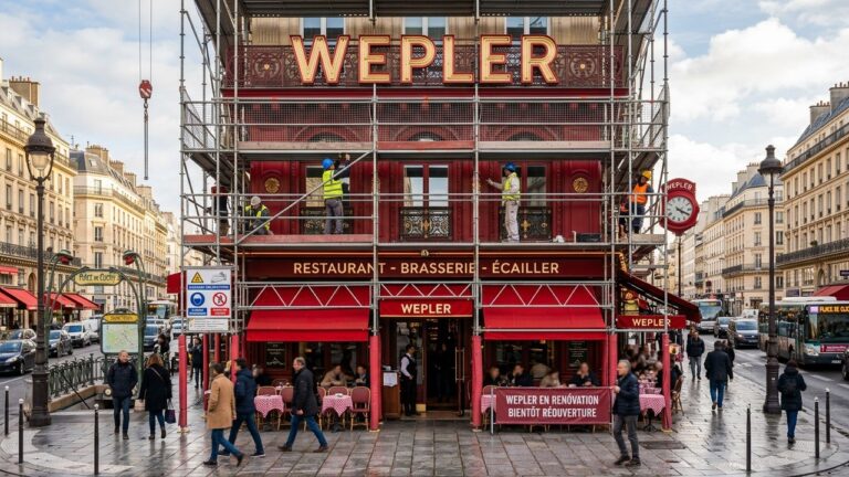 Brasserie Wepler Paris : Rénovation Totale d&rsquo;un Icone de la Place de Clichy