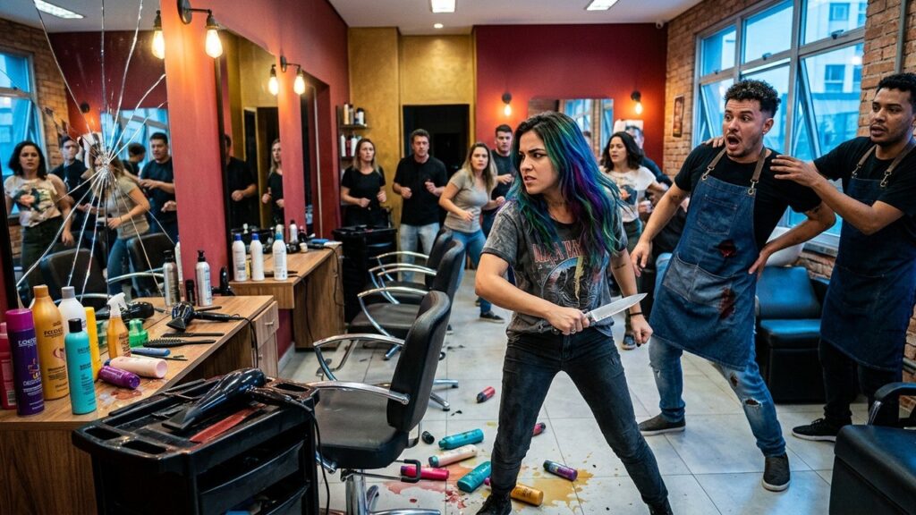 Brésilienne Poignarde Son Coiffeur Après Une Mauvaise Coupe