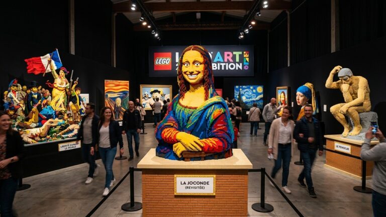 Bricks Of Wonder : L&rsquo;Exposition Lego Qui Remet l&rsquo;Humour dans l&rsquo;Art