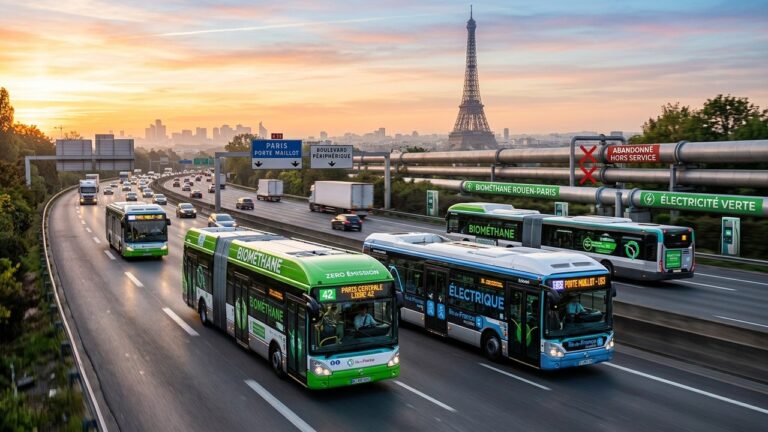 Bus et Cars en Île-de-France : Pourquoi le Choc Pétrolier Reste Modéré