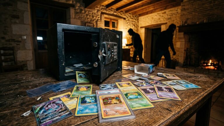 Cambriolage de Cartes Pokémon : 300 000 Euros Volés en Dordogne