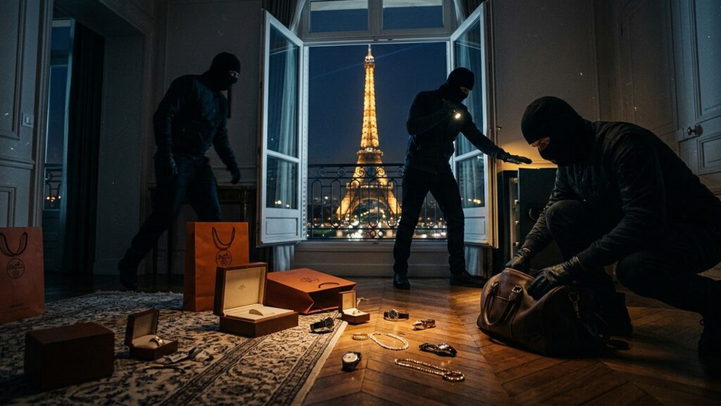 Cambriolages de Luxe à Paris : Butin de 10 Millions d&rsquo;Euros