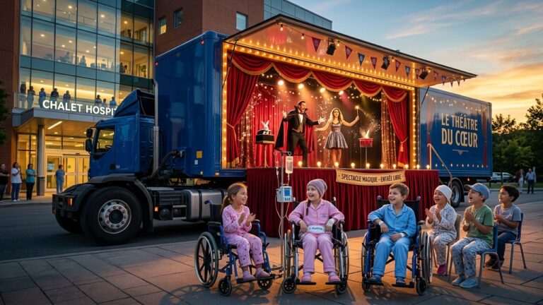Camion Magique à Perpignan : Sourire pour Enfants Malades