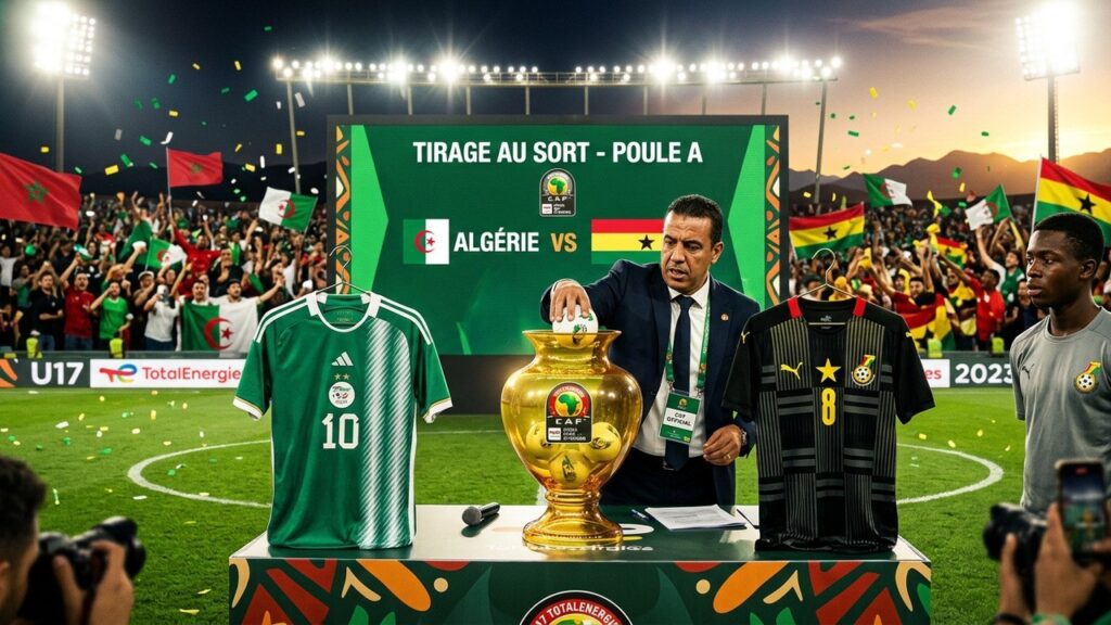 CAN U17 : Le Tirage au Sort Cruel qui Qualifie l’Algérie