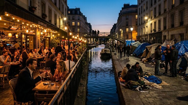 Canal Saint-Martin : Entre Image Idyllique et Nuits Chaotiques à Paris