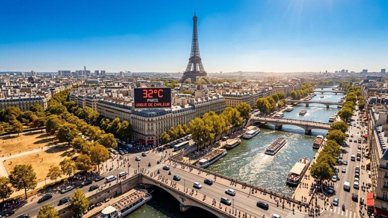 Canicule à Paris : 30°C Franchis en Mai, Alerte Chaleur en France