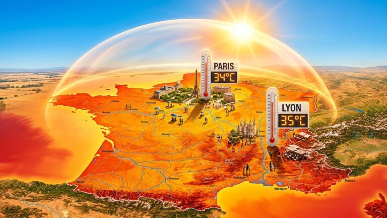 Canicule en France : 35°C et Chaleur Extrême ce Lundi