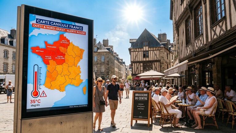 Canicule France : Huit Départements en Vigilance Orange Mardi