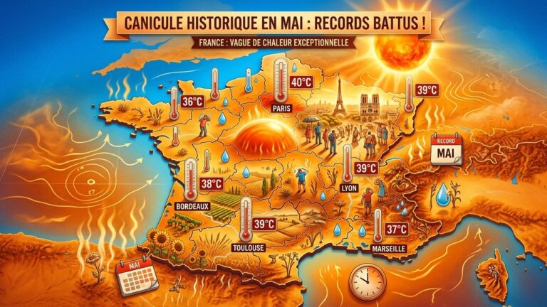Canicule Historique en Mai : Pourquoi ces Températures Extrêmes en France