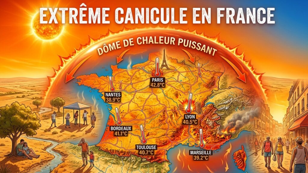 Canicule Historique en Mai : Records de Chaleur Inédits en France