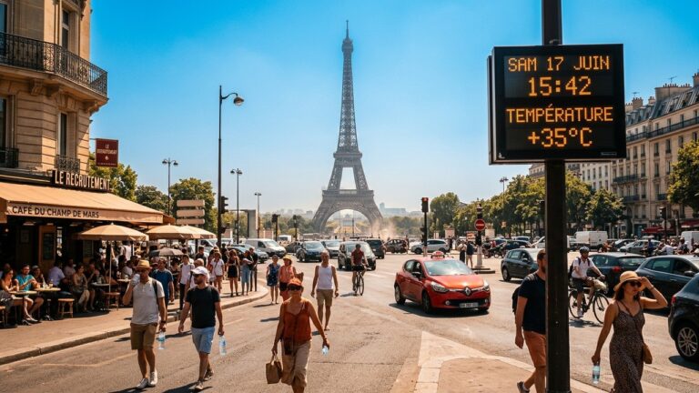 Canicule Précoce à Paris : 35°C et Pollution à l&rsquo;Ozone