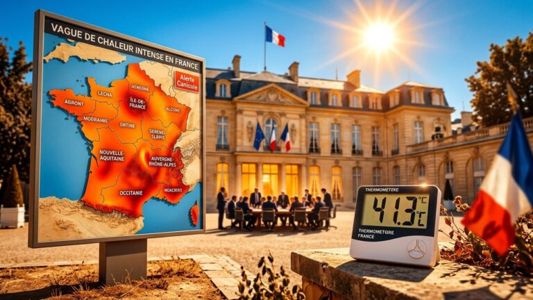 Canicule Précoce en France : Réunion Gouvernementale ce Jeudi