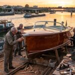 Canot Classique à Bezons : Renaissance des Bateaux en Bois Anciens