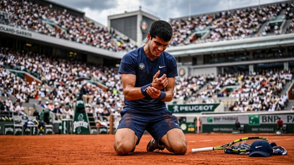 Carlos Alcaraz Blessé : Doutes Majeurs sur Roland-Garros 2026