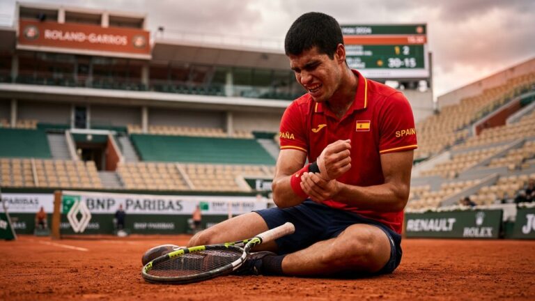 Carlos Alcaraz Forfait Madrid : Poignet Blessé Inquiète Avant Roland-Garros