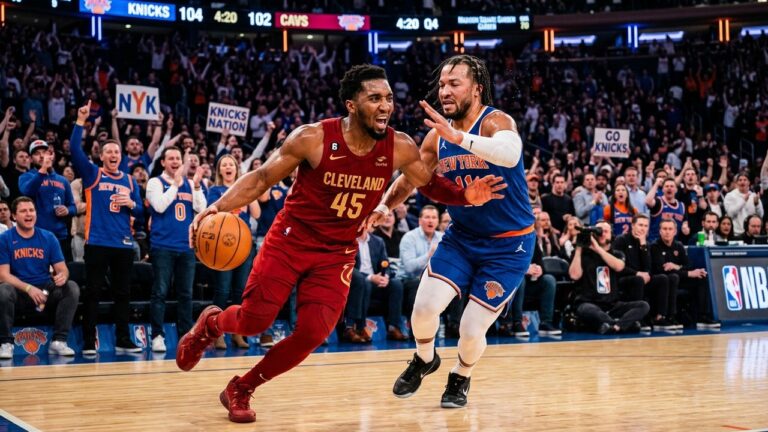 Cavaliers Knicks : Le choc de la finale Conférence Est NBA