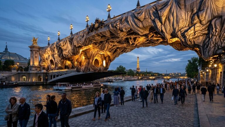 Caverne du Pont-Neuf : JR Réenchante le Plus Vieux Pont de Paris