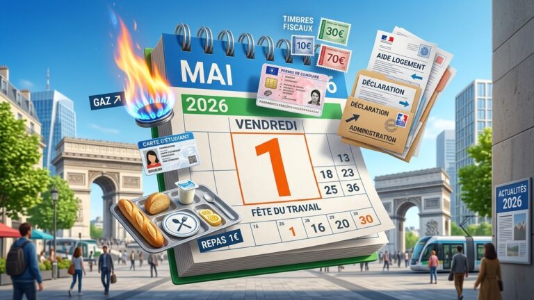 Ce Qui Change Au 1er Mai 2026 : Gaz, Permis, Étudiants