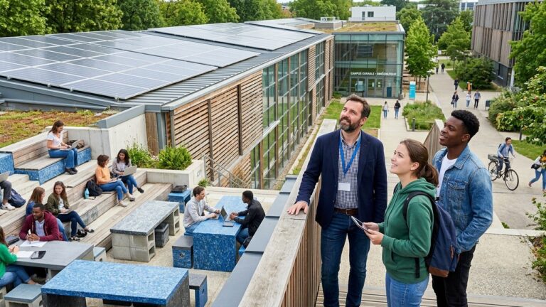 CentraleSupélec Transforme Déchets en Mobilier Écologique