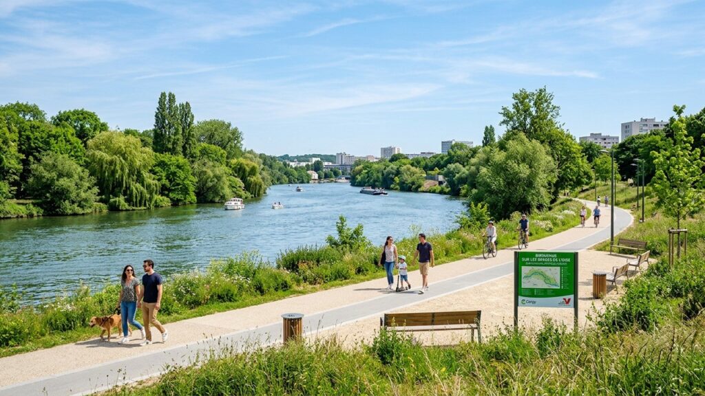 Cergy Rouvre les Berges de l’Oise AprèsCrafting the blog article structure Évacuation du Bidonville
