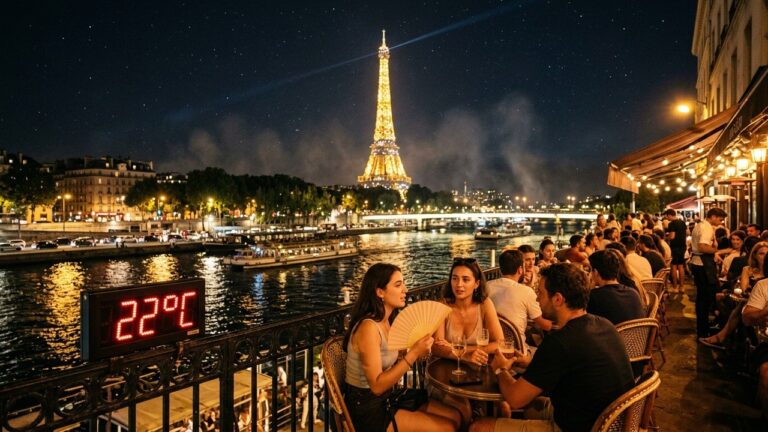 Chaleur à Paris : Première Nuit Tropicale Record en Mai