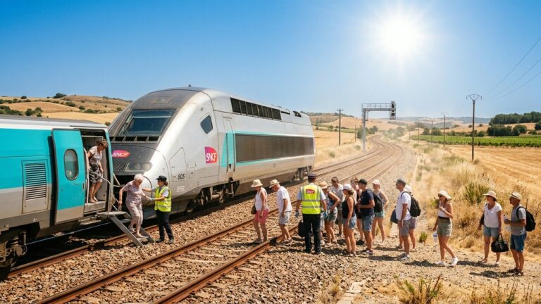 Chaleur Extrême : Retour Normal sur Ligne TGV Paris-Nice
