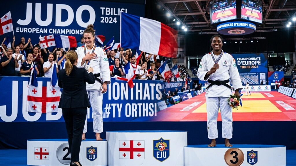 Championnats Europe Judo 2026 : Léa Fontaine Argent, Romane Dicko Bronze
