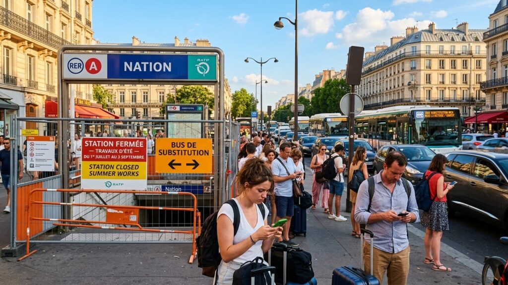 Chantiers Été 2026 Transports IDF : Préparez-Vous Bien