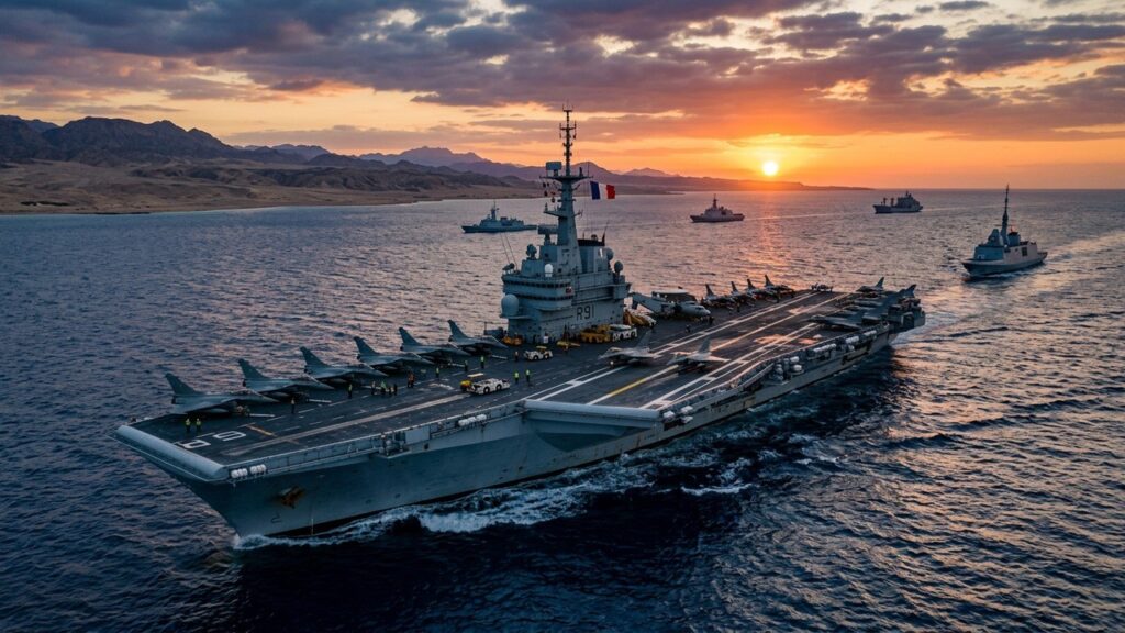 Charles de Gaulle en Mer Rouge : Enjeux Stratégiques pour la France