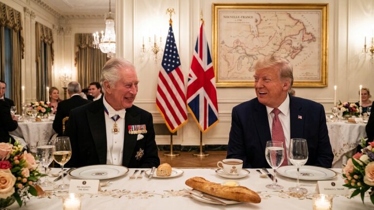 Charles III à Trump : Sans Nous, Vous Parleriez Français ?