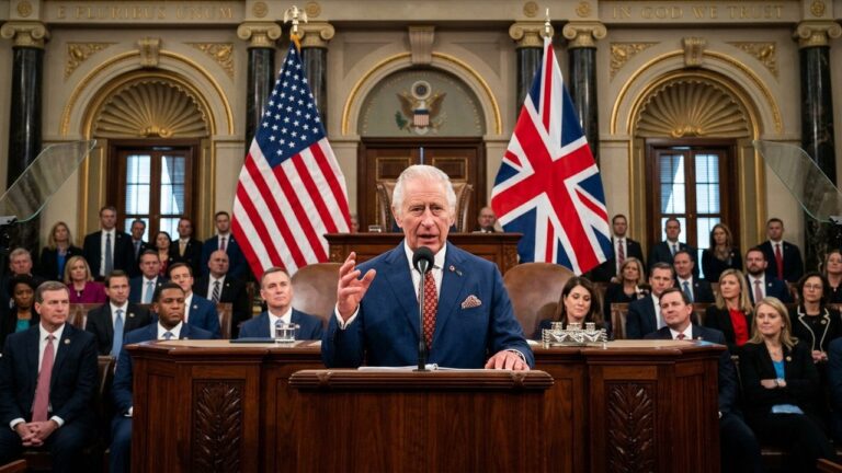 Charles III au Congrès : Soutien Inébranlable à l’Ukraine et Paix Durable